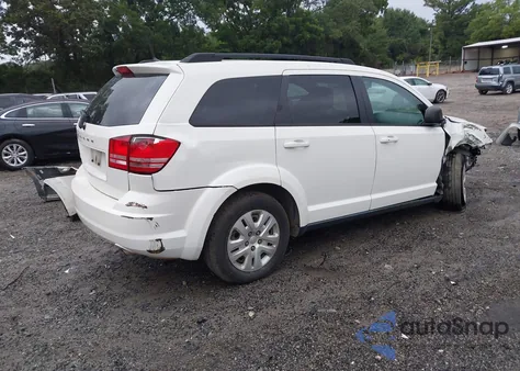 2018 Dodge Journey Se from USA, damaged, VIN 3C4PDCAB8JT529060